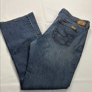 Levi's Blue Boot Cut Jeans Medium Wash
